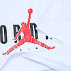 Чоловіча футболка біла спортивна Nike Air Jordan з принтом, фото 3