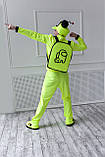 Карнавальний костюм для аніматорів Амонг Ас Ас Аmong Us неоновий, фото 2