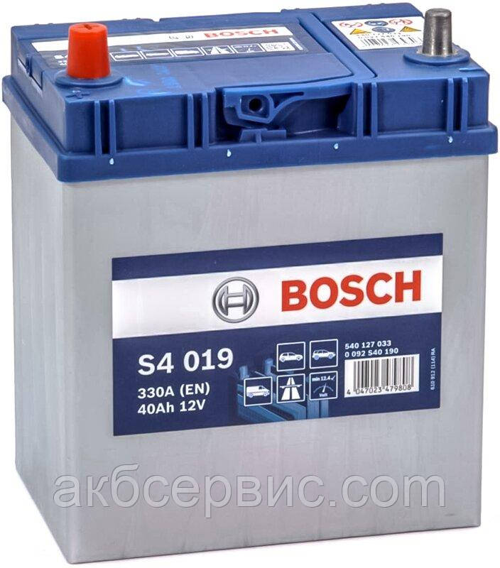 Акумулятор автомобільний Bosch 6СТ-40 S4 Silver (S40 190)