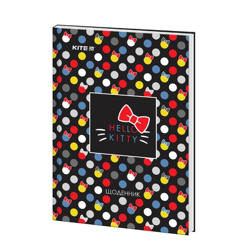 Щоденник шкільний тверда обкладинка Hello Kitty Kite HK21-262-1