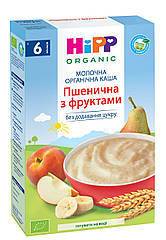 Каша молочна Пшенична з фруктами Hipp (Хіпп) з 6 місяців, 250 гр