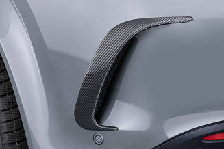 BRABUS rear fascia attachments for Mercedes GLE-class V167
