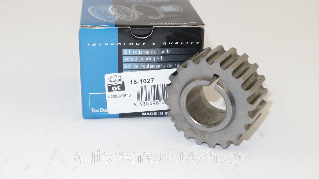Шків (шестерня) коленвала на Рено Логан II 1.5 dCi(K9K830/K9K838) — IJS GROUP (Іспанія) - 181027