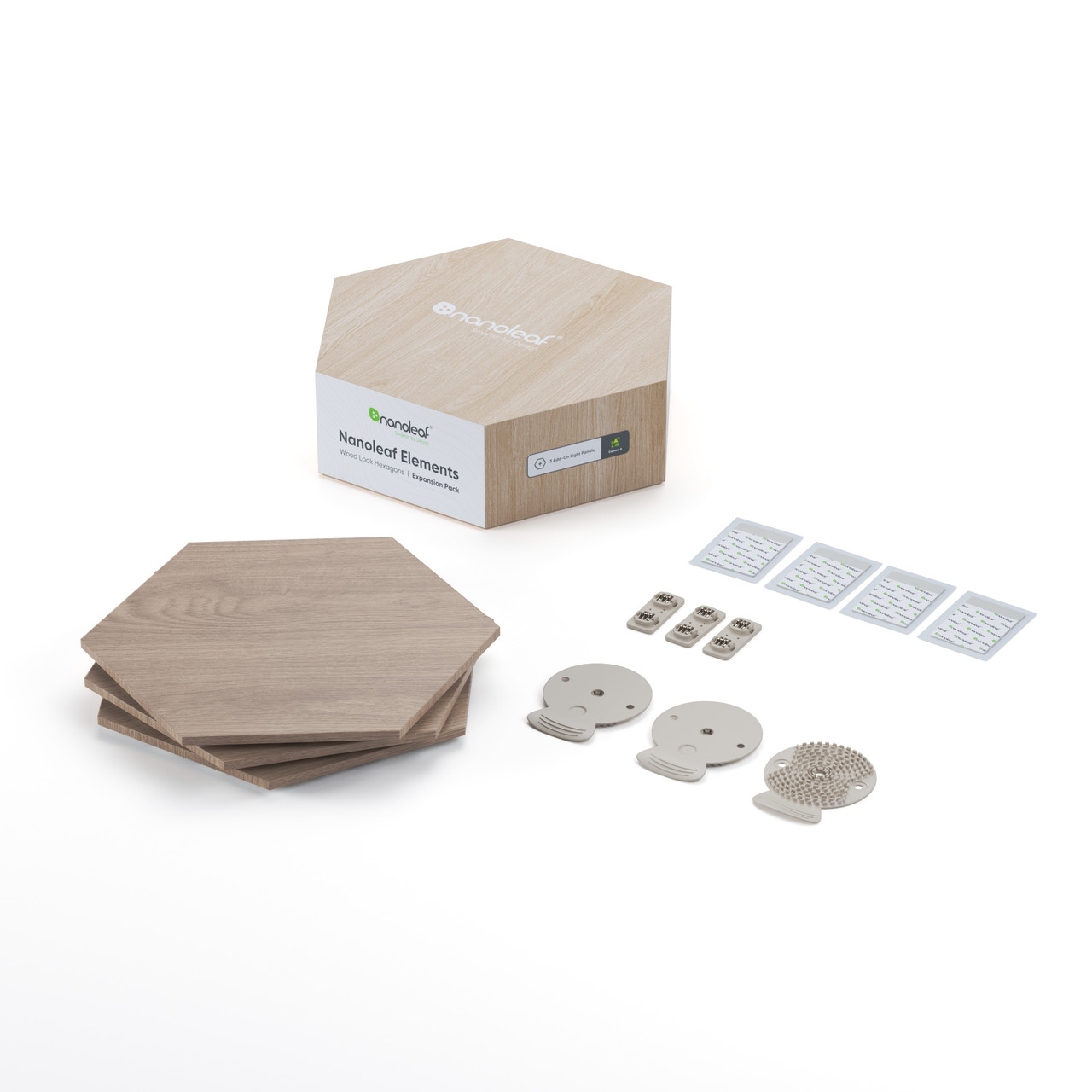 Додаткові панелі Nanoleaf Elements - Hexagons Expansion Pack Apple Homekit - 3 шт.
