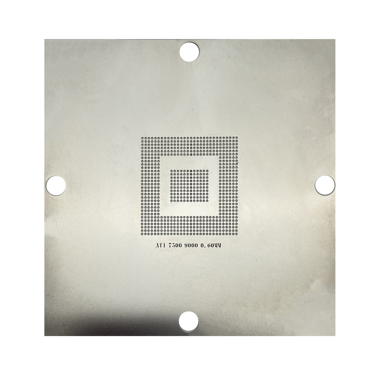 Трафарет BGA прямого нагріву ATI 7500 9000 (0.60 mm) 90 x 90 mm