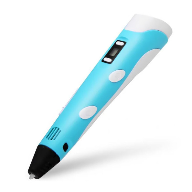 3D ручка Smart Pen Minecraft, 12V, 3A, голубая - фото 1 - id-p1427752958