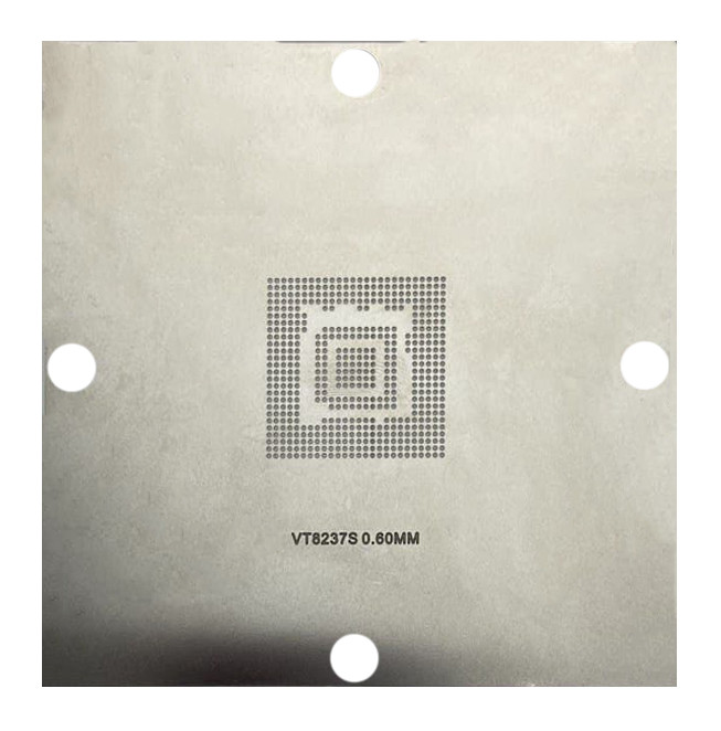 Трафарет BGA прямого нагріву VT8237S (0.60 mm) 90 x 90 mm