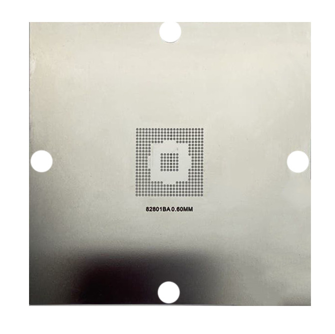 Трафарет BGA прямого нагріву 82801BA (0.60 mm) 90 x 90 mm