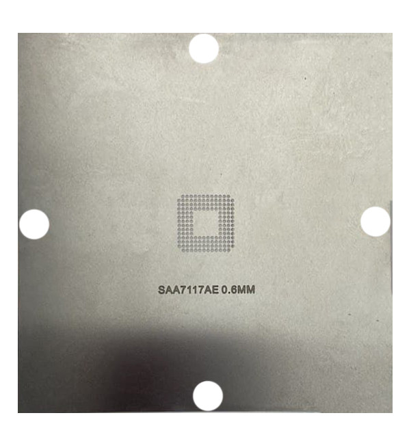 Трафарет BGA прямого нагріву SAA7117AE (0.60 mm) 90 x 90 mm