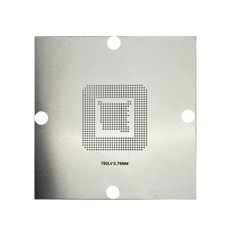 Трафарет BGA прямого нагріву 760LV (0.76 mm) 90 x 90 mm