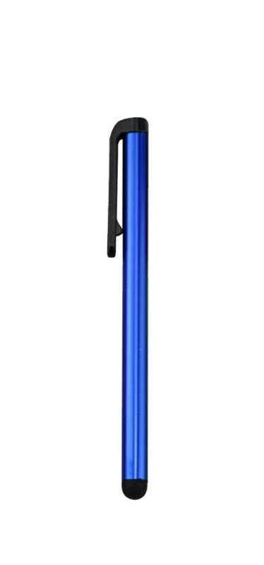 Стилус ємнісний алюмінієвий з пластиковою ручкою (Синій)