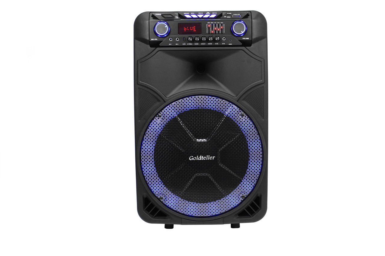 Акустична система Goldteller GT - 6023 (80W/ лід підсвічування динаміка)