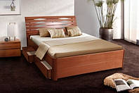 Ліжко Марія Люкс з висувними шухлядами (1800 мм x 2000 мм x 920 мм) FLASHNIKA