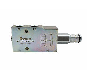 Клапан гальмівний односторонній VCCL1202S (60 л/хв, 1/2"), фото 3
