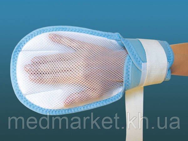 Універсальна захисна рукавичка з фіксуючими стрічками Salvacel