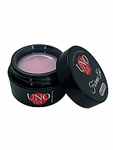 Моделюючий трифазний гель LUX для нарощування та зміцнення нігтів, 15 мл, Milk rose