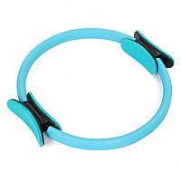 Кольцо для пилатеса Zelart Pilates Ring 5619 диаметр 36 см Light Blue