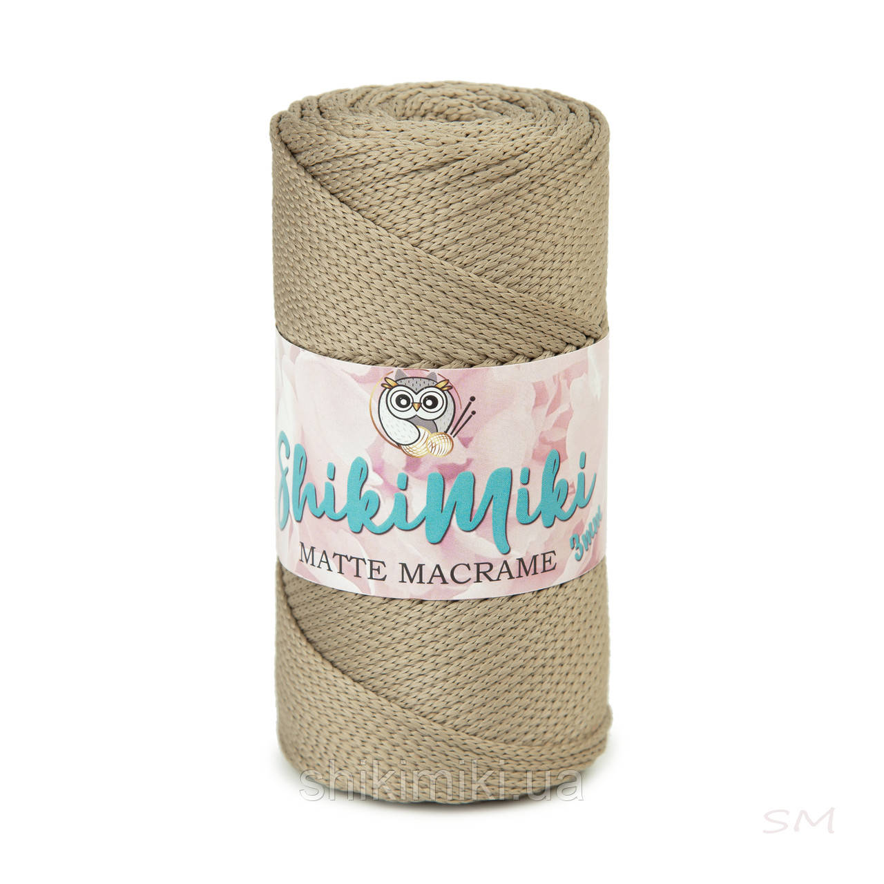 Купить Полиэфирный шнур Matte Macrame 3 mm, цвет Капучино, цена 187 ...
