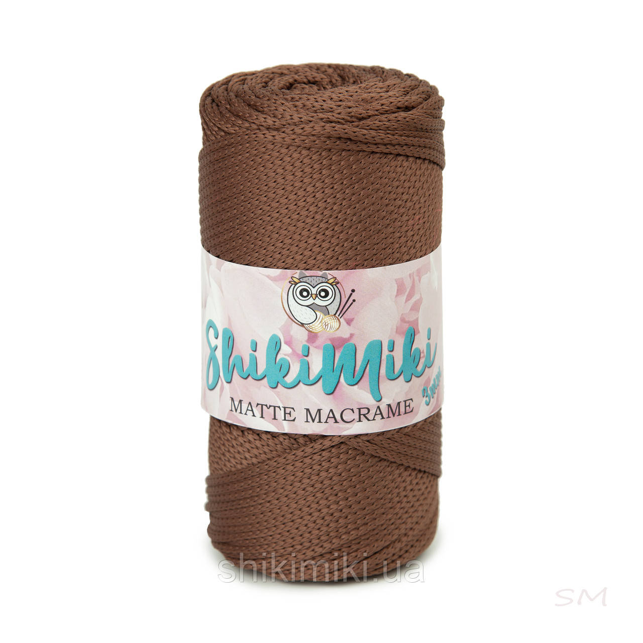 Шнур поліефірний Matte Macrame 3 mm, колір Медний