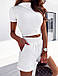 Спортивний костюм MF511 Білий S, фото 2