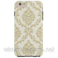 Пластиковий чохол Vintage Damask Gold для IPhone 6, iPhone 6S, Золото
