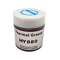 Паста термопроводная HY-880 15g, банку, Grey, >5,15 W/m-K, <0.004°C-in2/W, -30°≈340°, Блістер Q50