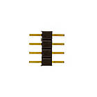 Коннектор для світлодіодним RGB стрічки 10мм "тато" 4 pin, фото 3