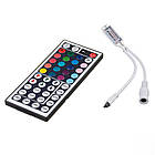 Контролер mini для світлодіодної стрічки RGB 6 A, 72 Вт, ІЧ пульт 44 кнопки, фото 2