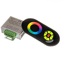 Контроллер для светодиодной ленты RGB 18 A, 216 Вт, черный радиопульт сенсорный