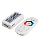 Контролер для світлодіодної стрічки RGB 18 A, 216 Вт, білий радіопульт сенсорний 8 кнопок, фото 2