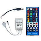 Контролер для світлодіодної стрічки RGBW 8 A, 96 Вт, ІЧ пульт 40 кнопок, фото 3