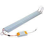 Комплект із 4 світлодіодних лінійок 28 Вт для заміни ламп Т8 у растрових світильниках Армстронг, білий, фото 2