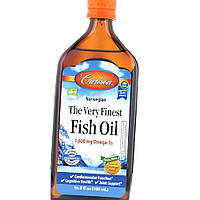 Жирные кислоты омега 3 Carlson Labs The Very Finest Fish Oil 1,600 mg Omega-3s 500 мл