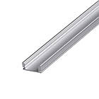 Анодований алюмінієвий профіль для светодидных стрічок ПФ-15 накладної напівматовий, 1м (комплект), фото 2