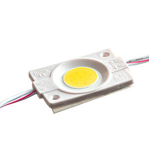 Світлодіодний модуль (кластер) СОВ коло, 1led, 2.4 W, білий, 12В, IP65