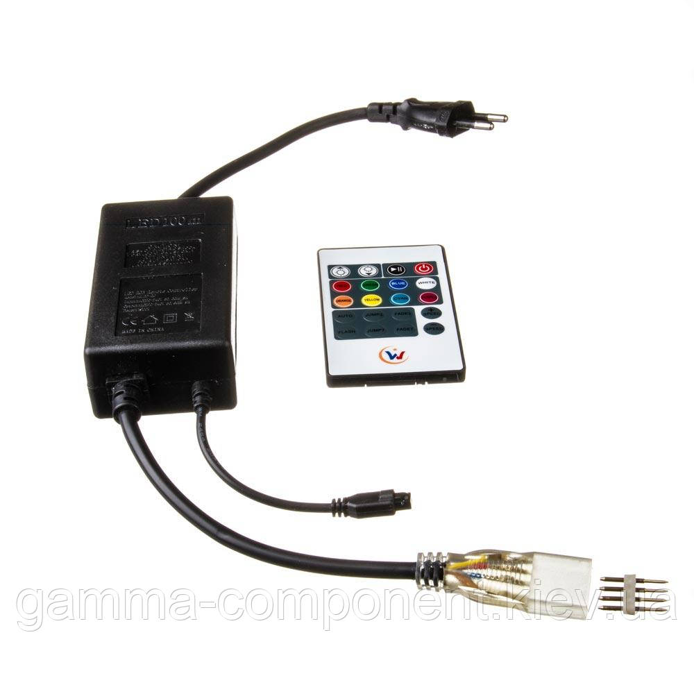 Адаптер живлення з пультом IP20 800Вт для світлодіодної стрічки Multi-Color 220В smd 2835-180, фото 1