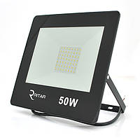 Прожектор SLIM LED RITAR RT-FLOOD50A, 50W, 56xSMD2835, IP65, 4000Lm, 6500K (100%), PF>0.9 Ra>70,