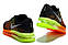 Чоловічі кросівки Nike Air Max 2014 Flyknit Black/Orange/Green, фото 4