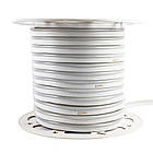 Світлодіодний неон 220В білий теплий AVT smd 2835-120 лід/м 7Вт/м, герметичний. Бухта 50 метрів., фото 2