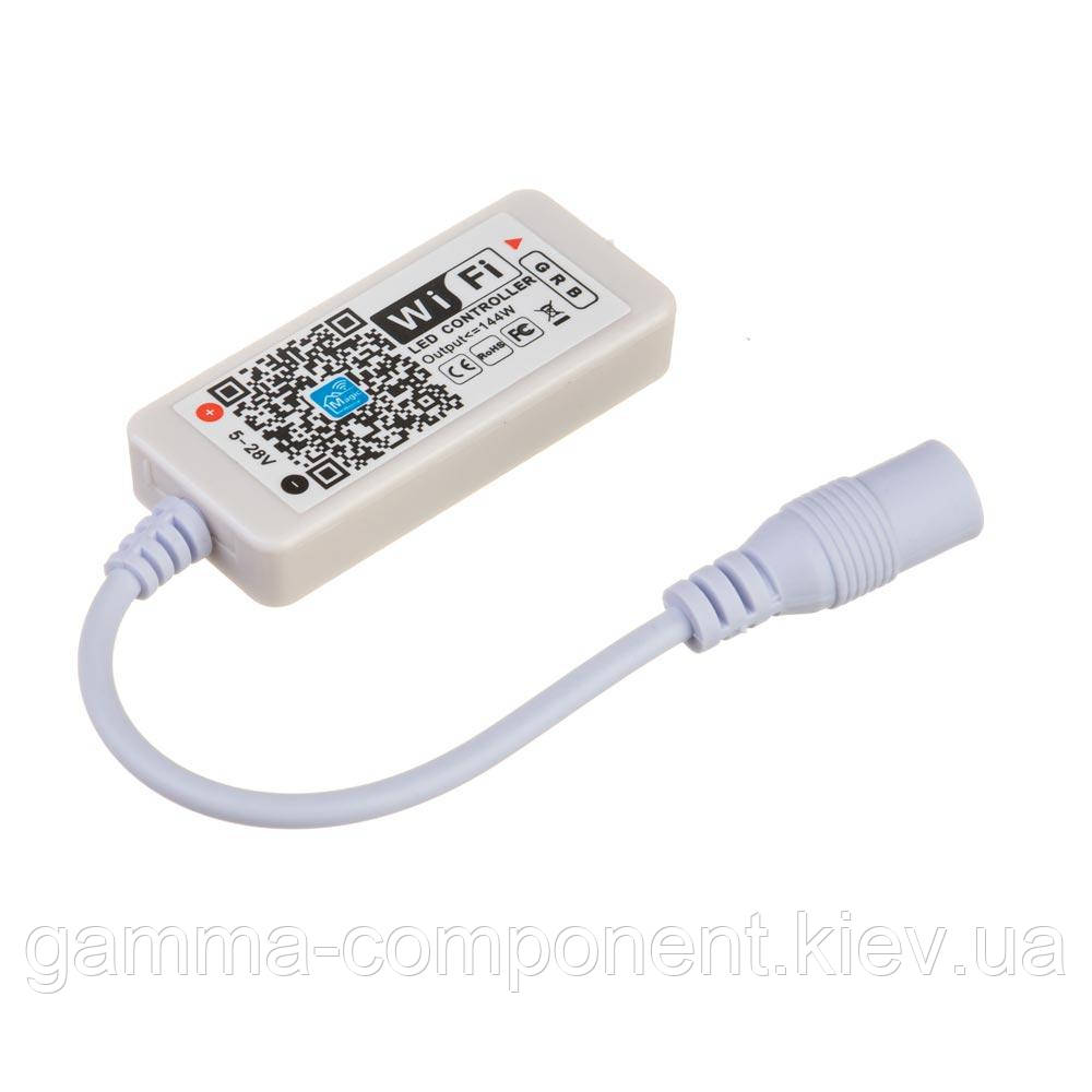 LED контролер mini світлодіодний WI-FI 12А-144Вт, фото 1