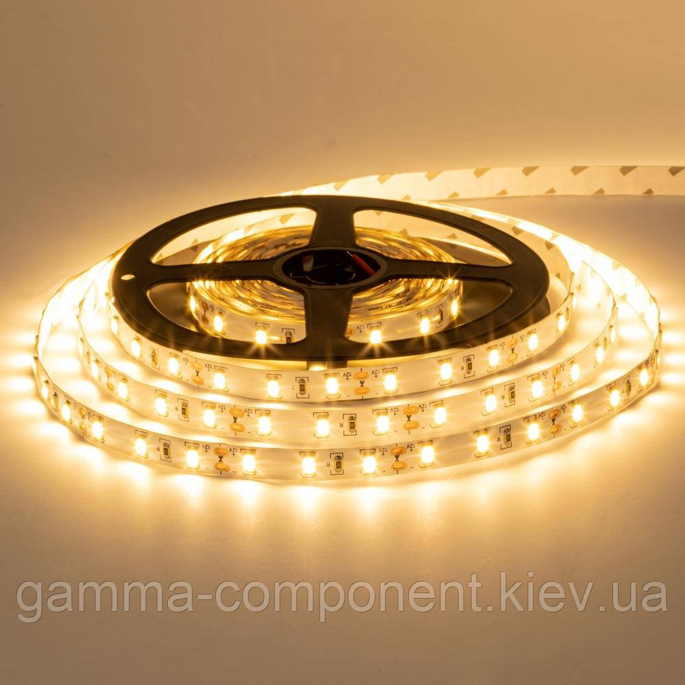 Світлодіодна стрічка SMD 5730 (60 LED/м), білий теплий, IP20, 12В бобіни від 5 метрів