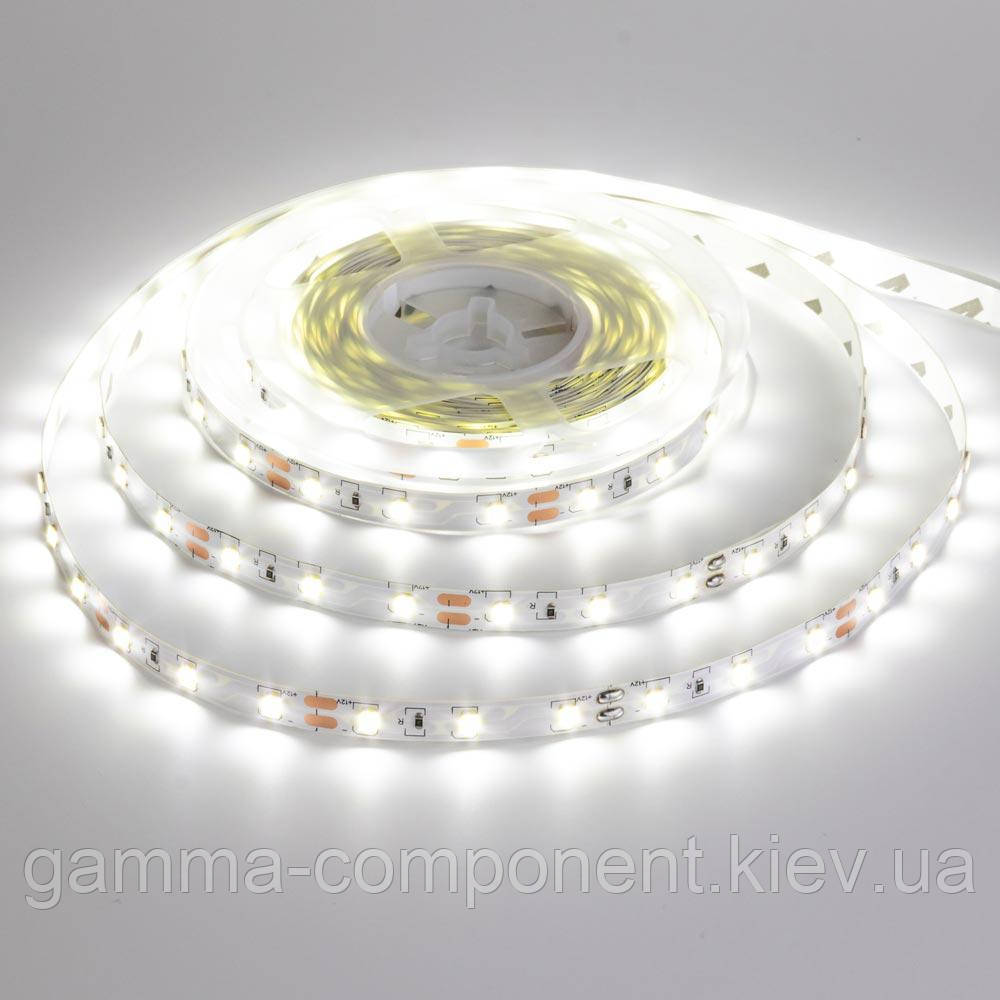 Світлодіодна стрічка SMD 2835 (60 LED/м), білий, IP20, 12В бобіни від 5 метрів