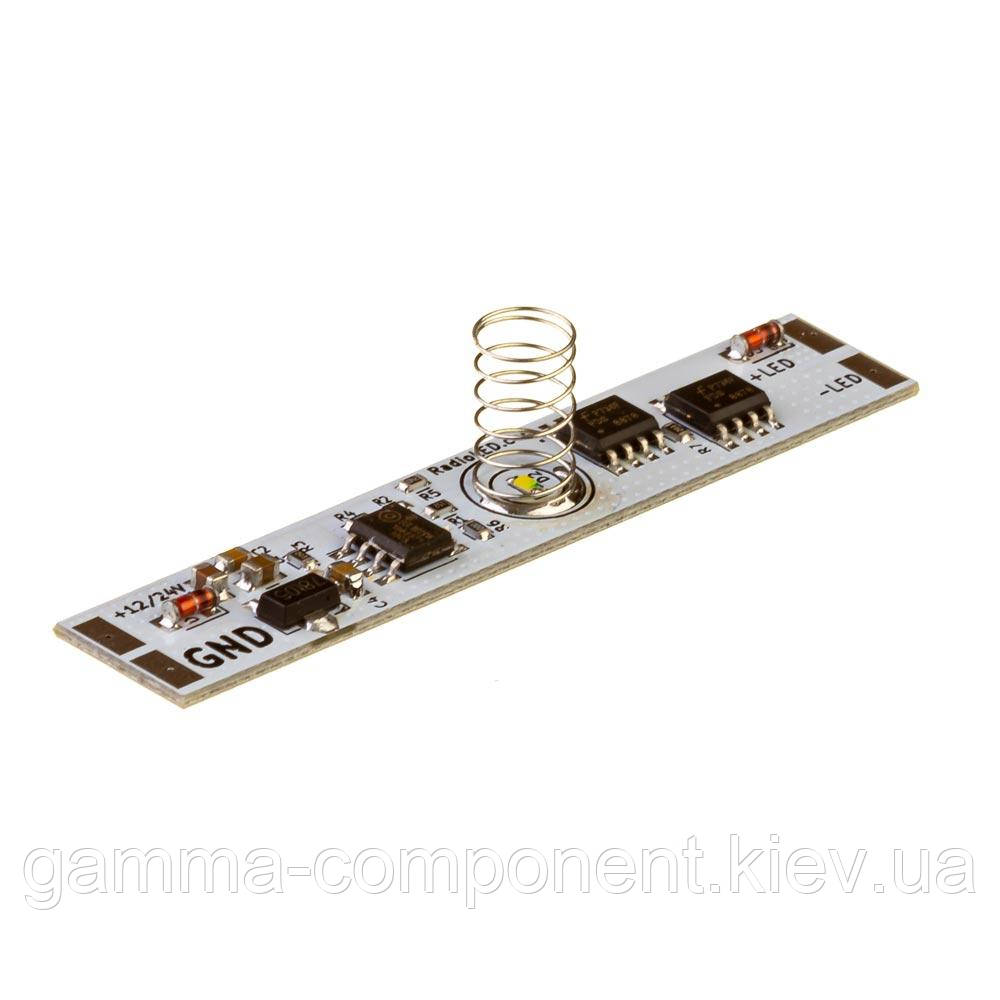 Сенсор-диммер ІК для світлодіодної стрічки 10А 12-24В ON/OFF LED профіль
