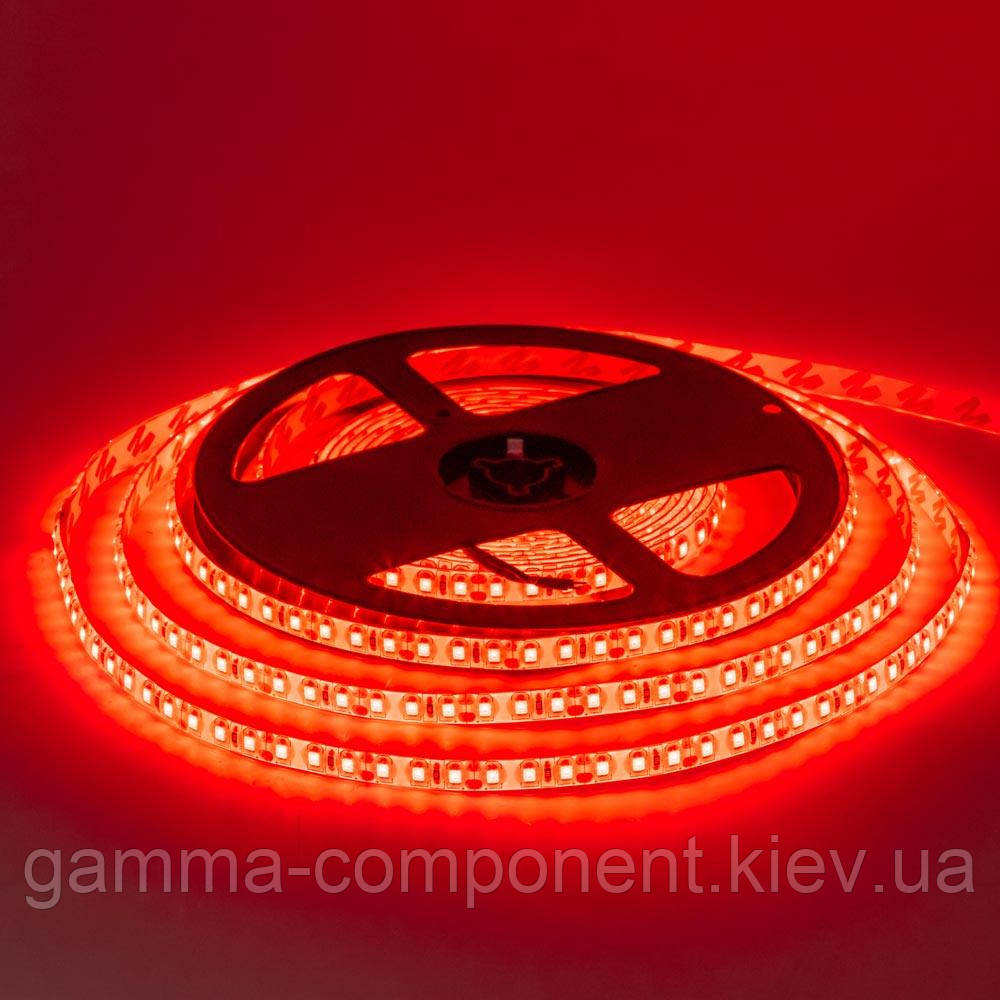 Світлодіодна стрічка SMD 2835 (120 LED/м), червоний, IP65, 12В - бобіни від 5 метрів