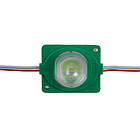 Інжекторний світлодіодний модуль 12В SMD3030, 1led, 1.5 Вт, зелений, IP65, фото 2