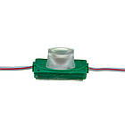 Інжекторний світлодіодний модуль 12В SMD3030, 1led, 1.5 Вт, зелений, IP65, фото 4