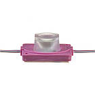 Інжекторний світлодіодний модуль 12В SMD3030, 1led, 1.5 Вт, рожевий, IP65, фото 4