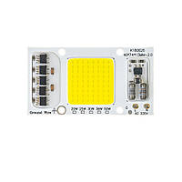 Матрица для прожектора 50W 6000K СОВ + IC драйвер