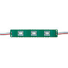 Світлодіодний модуль (кластер) smd5730 3led 1.5 W зелений 12 V IP65, фото 4