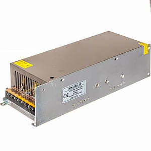 Блок живлення 12В перфорований Compact, 42A 500Вт, IP20